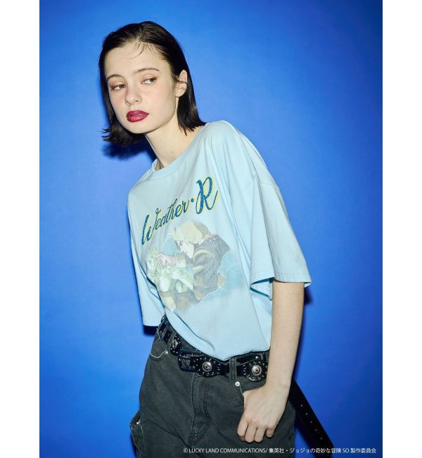 jouetie「【アニメ『ジョジョの奇妙な冒険 ストーンオーシャン』&times;jouetie】オーバーTシャツ」|Tシャツ・カットソー|