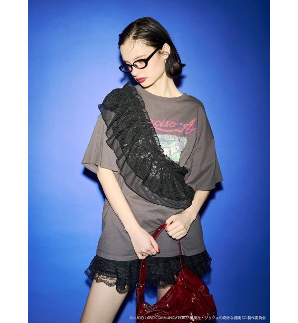 jouetie「【アニメ『ジョジョの奇妙な冒険 ストーンオーシャン』&times;jouetie】オーバーTシャツ」|Tシャツ・カットソー|