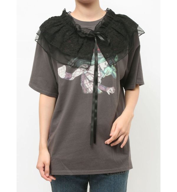 jouetie「【アニメ『ジョジョの奇妙な冒険 ストーンオーシャン』&times;jouetie】オーバーTシャツ」|Tシャツ・カットソー|