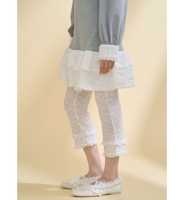 merry jenny「ストレッチレースカプリパンツ」|その他|