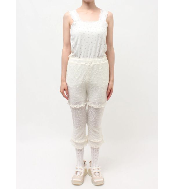 merry jenny「ストレッチレースカプリパンツ」|その他|