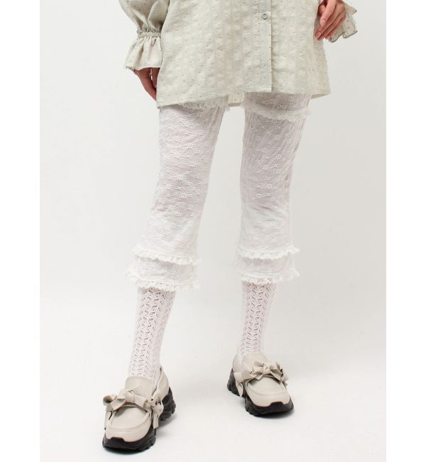 merry jenny「ストレッチレースカプリパンツ」|その他|