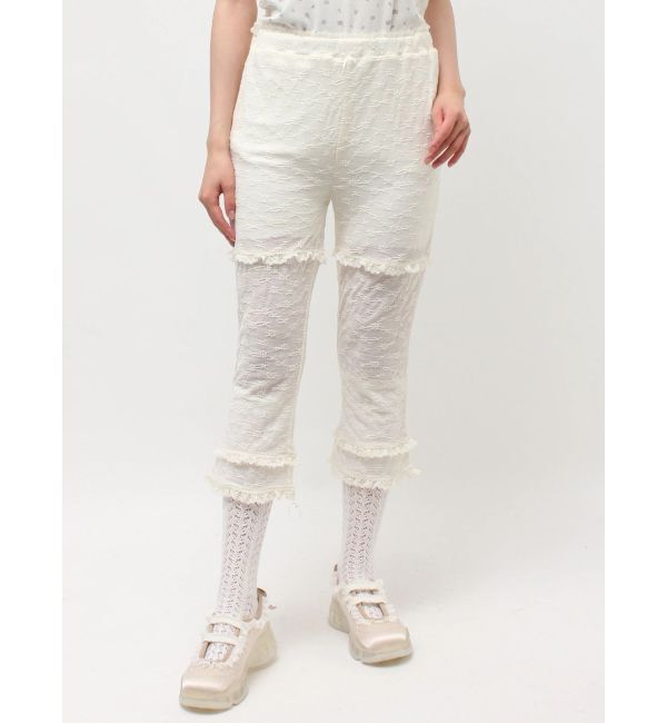 merry jenny「ストレッチレースカプリパンツ」|その他|