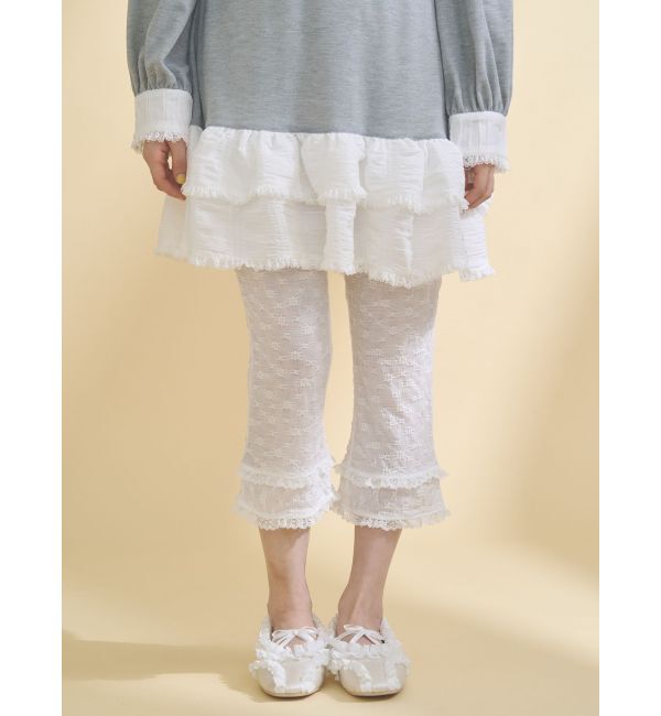 merry jenny「ストレッチレースカプリパンツ」|その他|