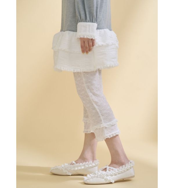 merry jenny「ストレッチレースカプリパンツ」|その他|