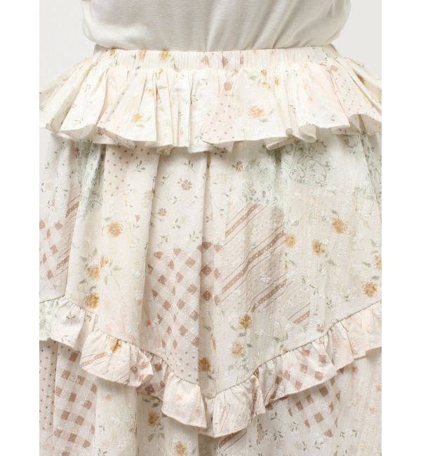 merry jenny「デコラティブリボンフレアスカート」|スカート|