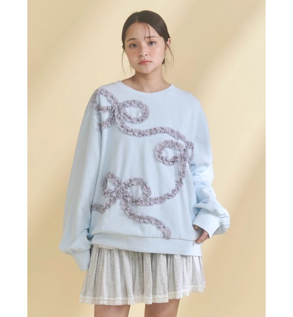 merry jenny「カットティアードミニスカート」|スカート|