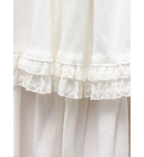 merry jenny「カットティアードミニスカート」|スカート|