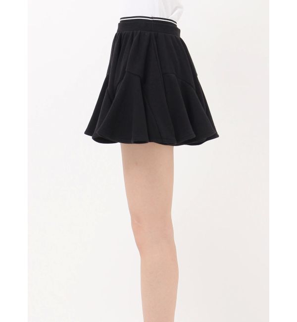 GYDA「ウエストラインバンテージスウェットスカートライクショートパンツ」|スカート|