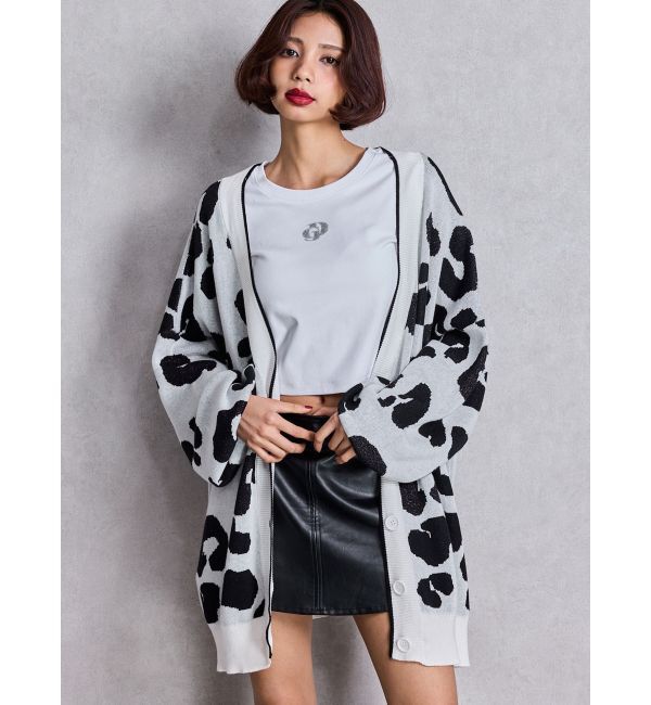 GYDA「フェイクレザースカートライクショートパンツ」|スカート|