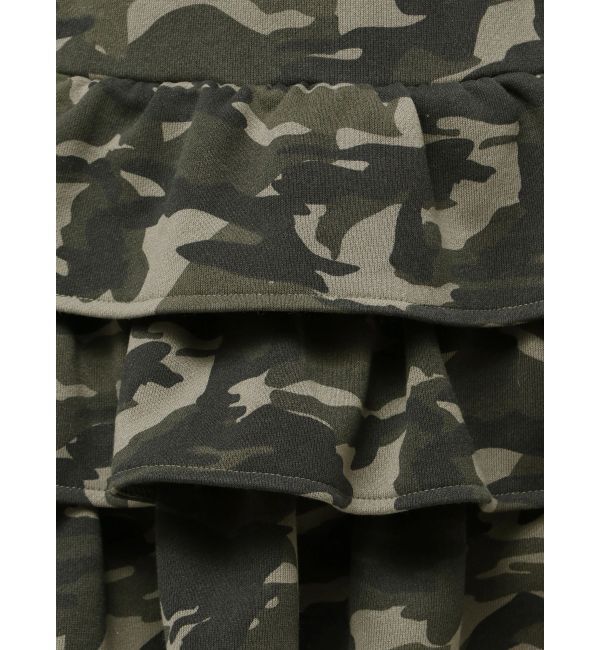 GYDA「Sweat tiered スカートライクショートパンツ」|スカート|