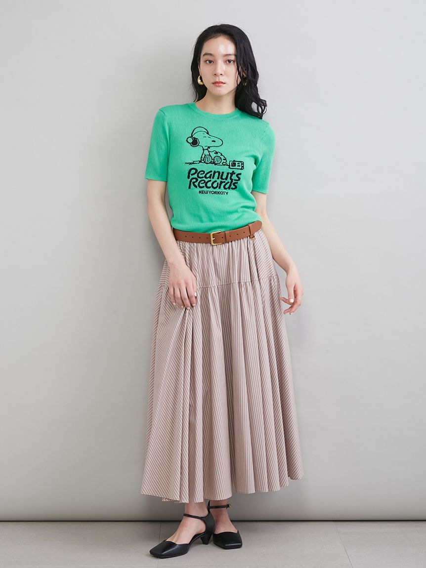 Mila Owen「ウエストボリュームフレアスカート」|スカート|