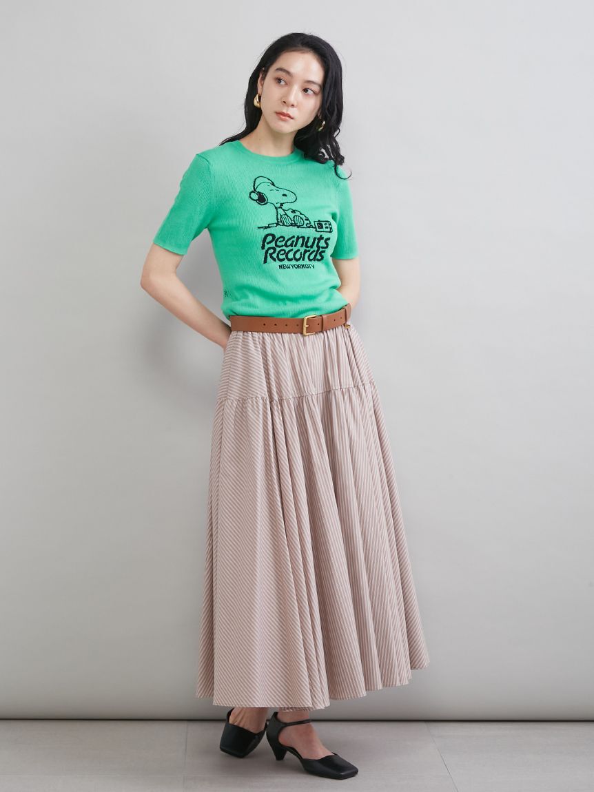 Mila Owen「ウエストボリュームフレアスカート」|スカート|