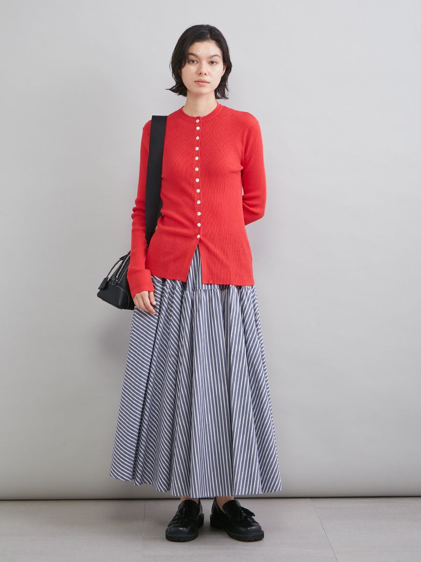 Mila Owen「ウエストボリュームフレアスカート」|スカート|