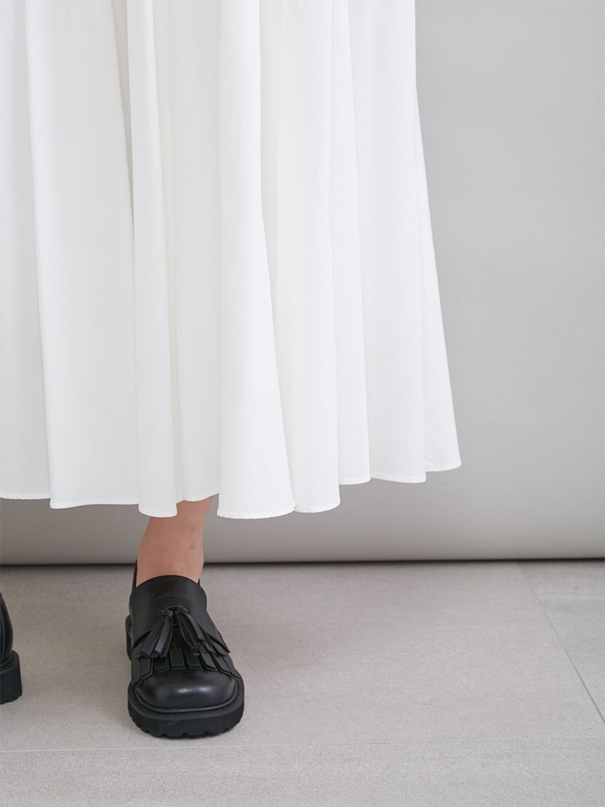 Mila Owen「ウエストボリュームフレアスカート」|スカート|