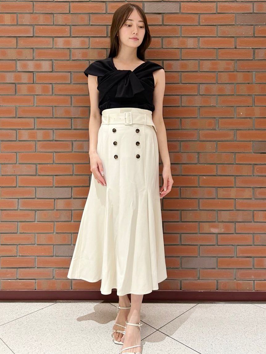 CELFORD「トレンチデザインマーメイドスカート」|スカート|