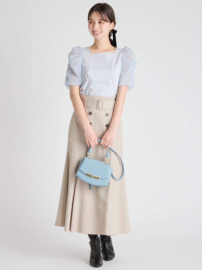 CELFORD「トレンチデザインマーメイドスカート」|スカート|