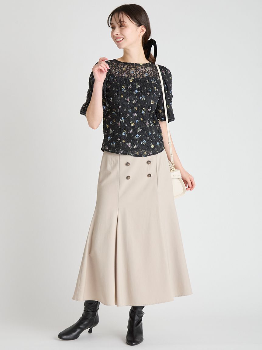 CELFORD「トレンチデザインマーメイドスカート」|スカート|