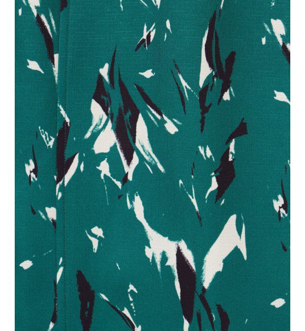 ikka「ベルト付きプリントスカート」|スカート|