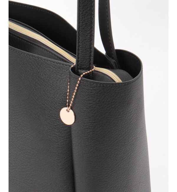 Lbc with Life「合皮ミドルトートバッグ」|その他|