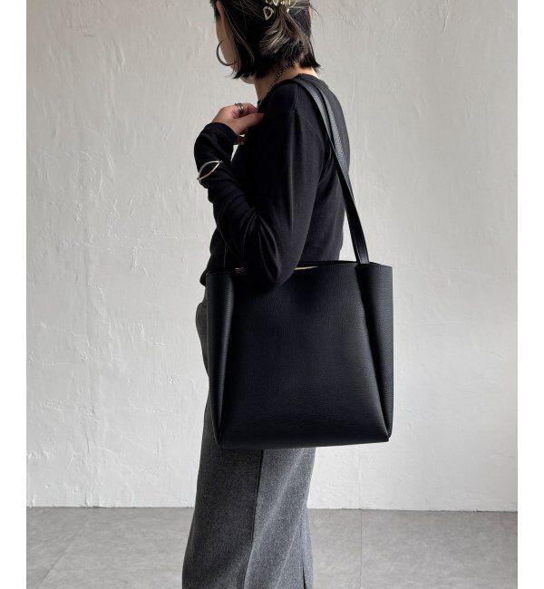 Lbc with Life「合皮ミドルトートバッグ」|その他|