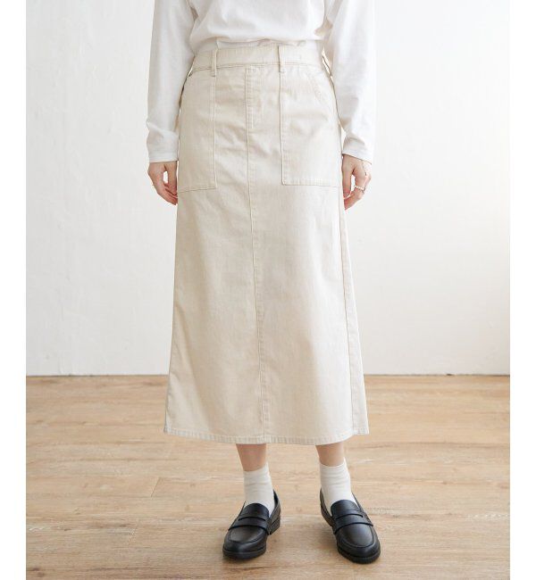 Lbc with Life「さらひやプラスIラインスカート」|スカート|