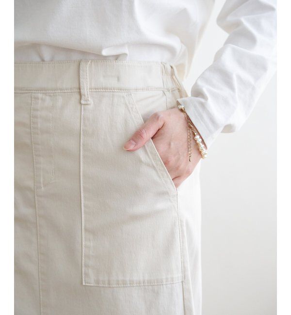 Lbc with Life「さらひやプラスIラインスカート」|スカート|