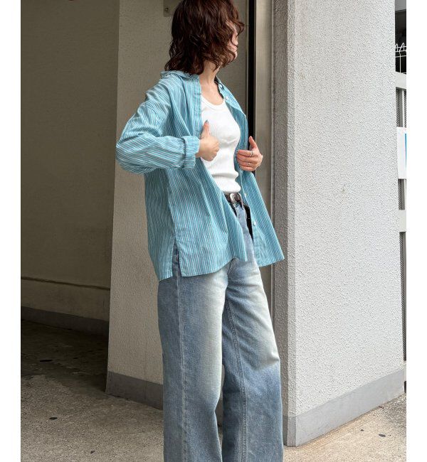 Lbc with Life「ふんわり70コットン2WAYシャツ」|シャツ・ブラウス|