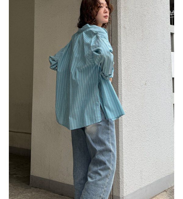 Lbc with Life「ふんわり70コットン2WAYシャツ」|シャツ・ブラウス|