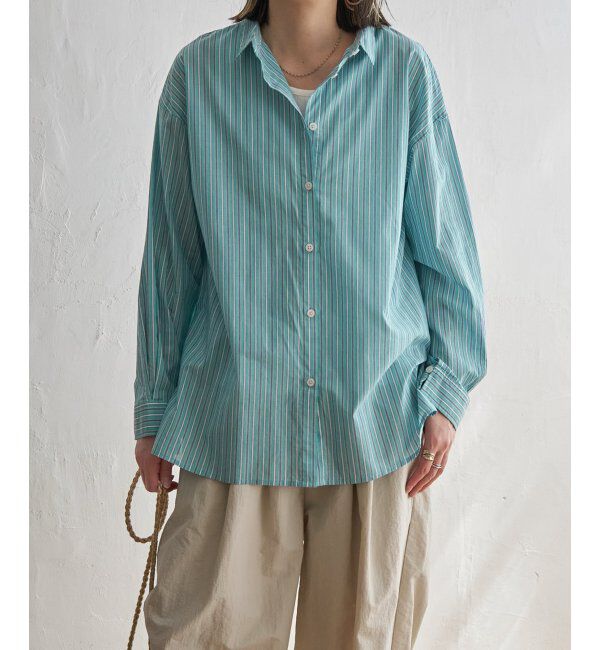 Lbc with Life「ふんわり70コットン2WAYシャツ」|シャツ・ブラウス|