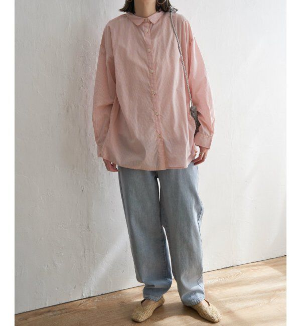 Lbc with Life「ふんわり70コットン2WAYシャツ」|シャツ・ブラウス|