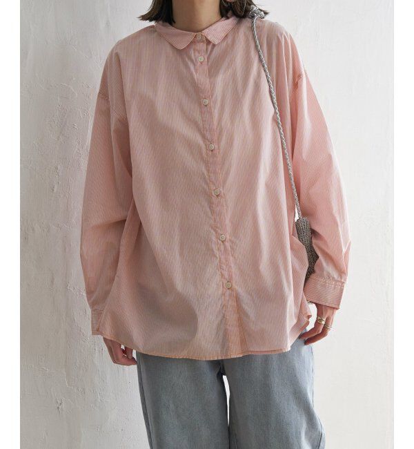 Lbc with Life「ふんわり70コットン2WAYシャツ」|シャツ・ブラウス|