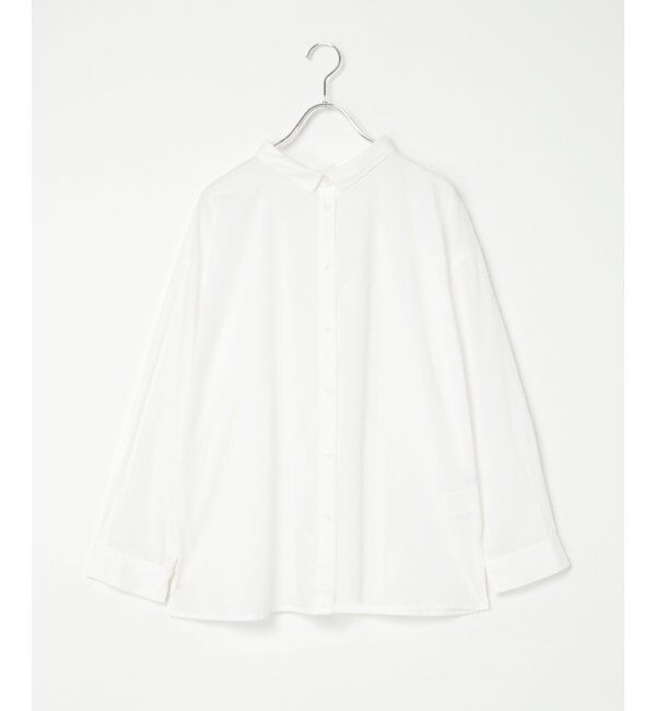 Lbc with Life「ふんわり70コットン2WAYシャツ」|シャツ・ブラウス|