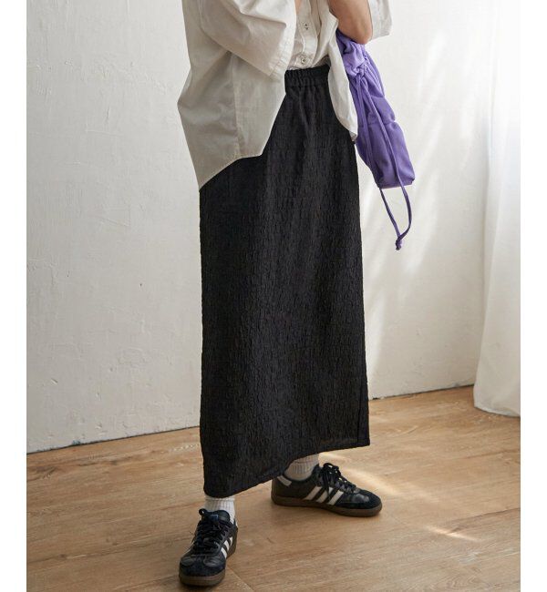 Lbc with Life「ジャカードIラインスカート」|スカート|