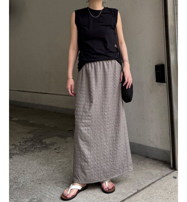 Lbc with Life「ジャカードIラインスカート」|スカート|