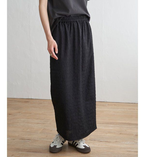 Lbc with Life「ジャカードIラインスカート」|スカート|