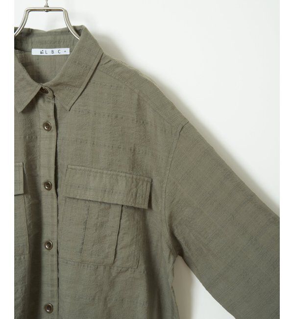Lbc with Life「ジャカードダブルポケットシャツジャケット」|シャツ・ブラウス|