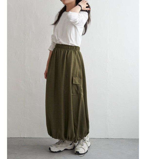 VENCE share style「【2WAY】ヴィンテージツイルカーゴスカート」|スカート|