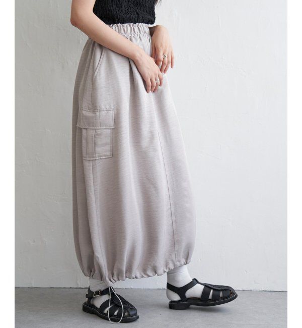 VENCE share style「【2WAY】ヴィンテージツイルカーゴスカート」|スカート|
