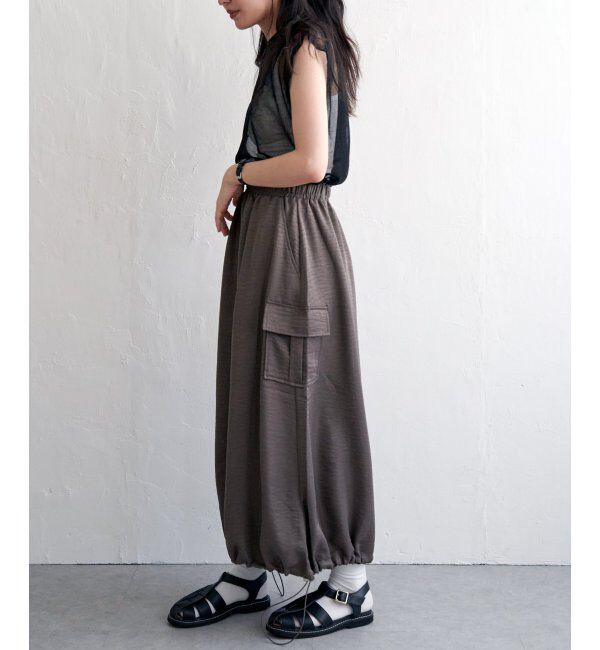 VENCE share style「【2WAY】ヴィンテージツイルカーゴスカート」|スカート|