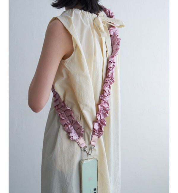 VENCE share style「ロングシャーリングストラップ」|その他|ピンク