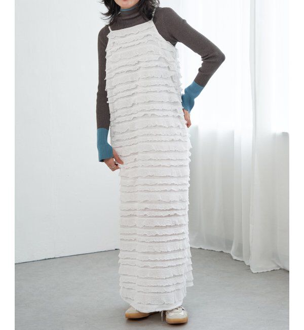 VENCE share style「チュールティアードワンピース」|ワンピース|