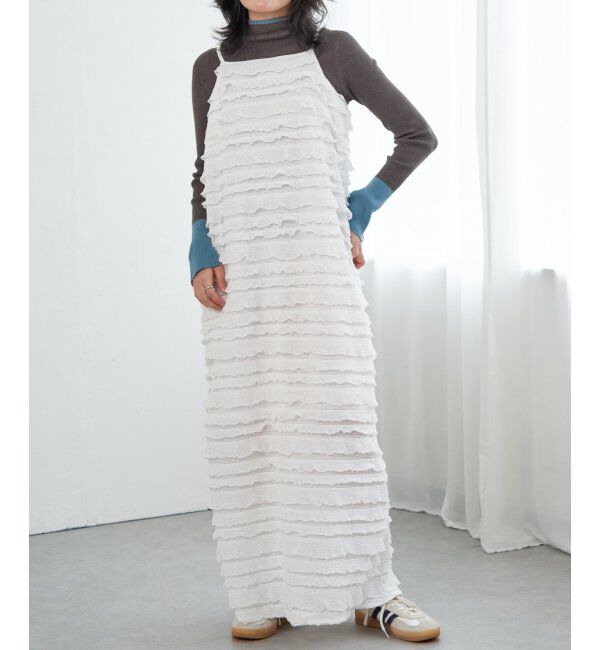 VENCE share style「チュールティアードワンピース」|ワンピース|