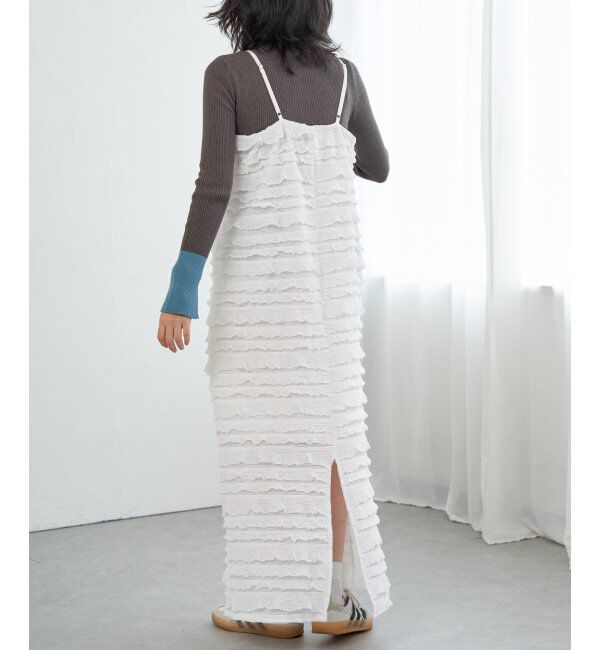 VENCE share style「チュールティアードワンピース」|ワンピース|