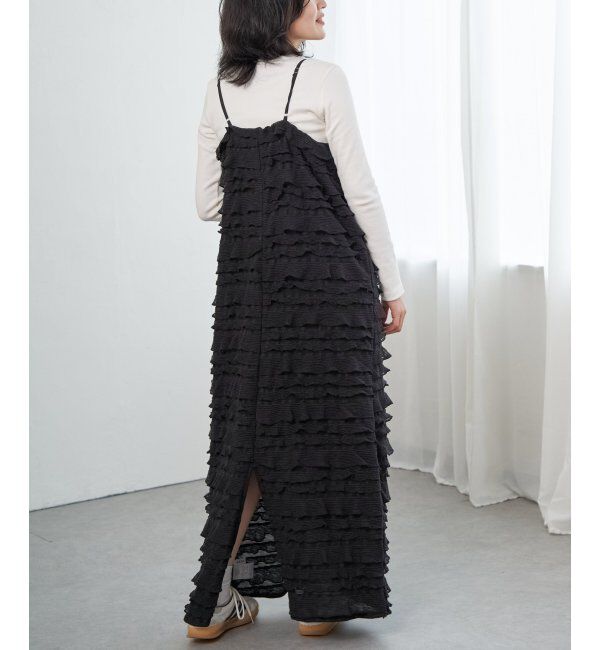 VENCE share style「チュールティアードワンピース」|ワンピース|