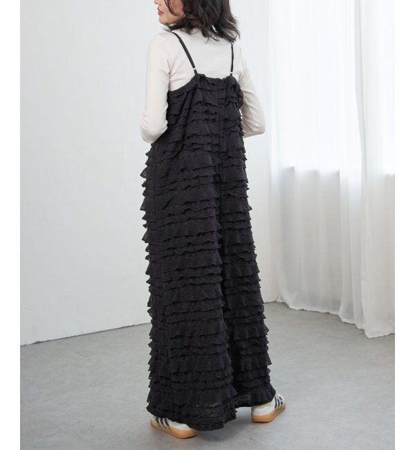 VENCE share style「チュールティアードワンピース」|ワンピース|