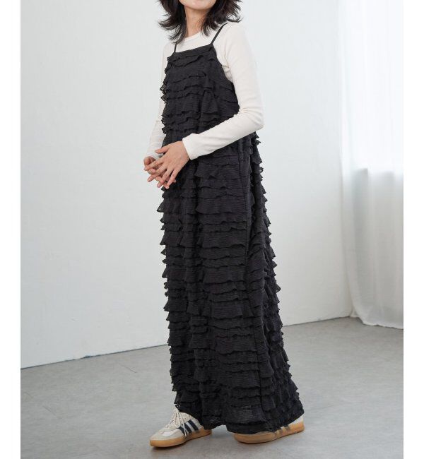 VENCE share style「チュールティアードワンピース」|ワンピース|