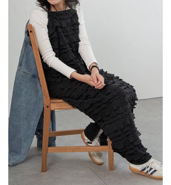 VENCE share style「チュールティアードワンピース」|ワンピース|