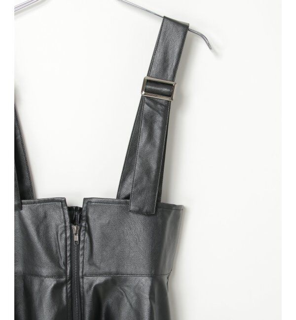 VENCE share style「合皮ジャンスカ」|スカート|