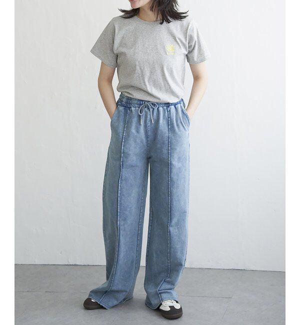 VENCE share style「【セットアップ対応】ケミカルスウェットパンツ」|スカート|